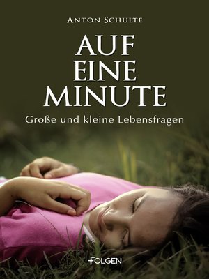 cover image of Auf eine Minute